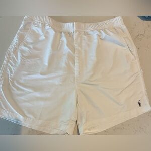Men’s XL White Polo Ralph Lauren Swim Trunks